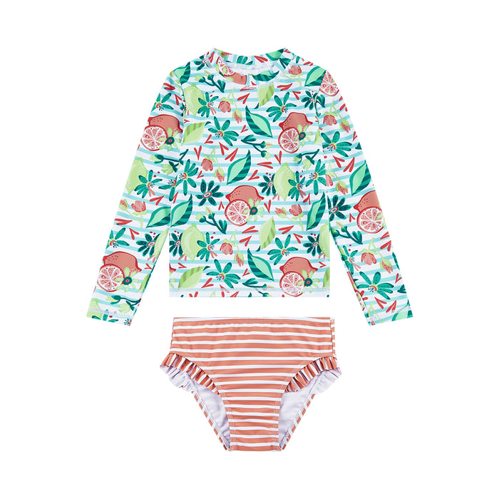 Girl Rash Guard Set