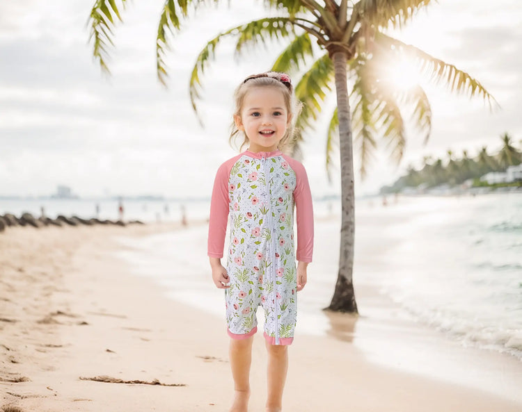 Girl Full-zip Swimwear