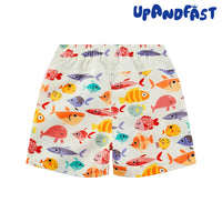 Toddler Swimsuit Boys Swim Trunks with UPF 50+ - Many Fish