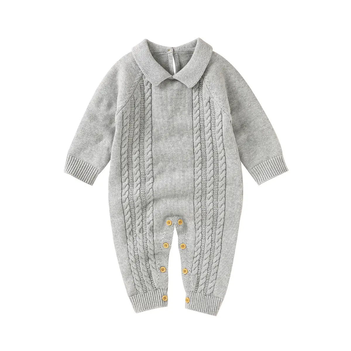 Baby Boys & Girls Sweater with Snap Buttons One-Piece Pullover