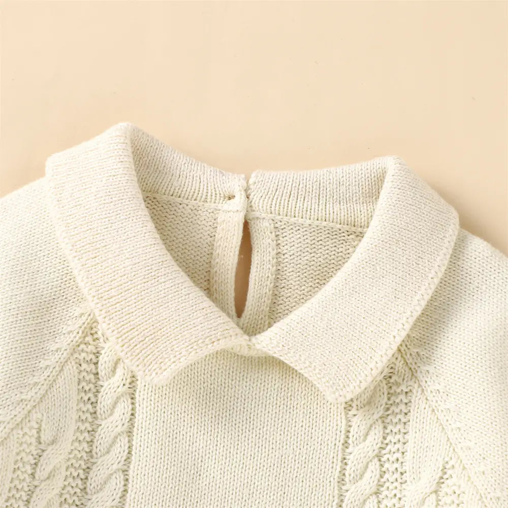 Baby Boys & Girls Sweater with Snap Buttons One-Piece Pullover