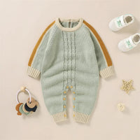 Baby One-piece Pullover Toddler Warmth Sweater with Snap Button