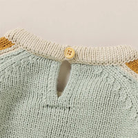 Baby One-piece Pullover Toddler Warmth Sweater with Snap Button