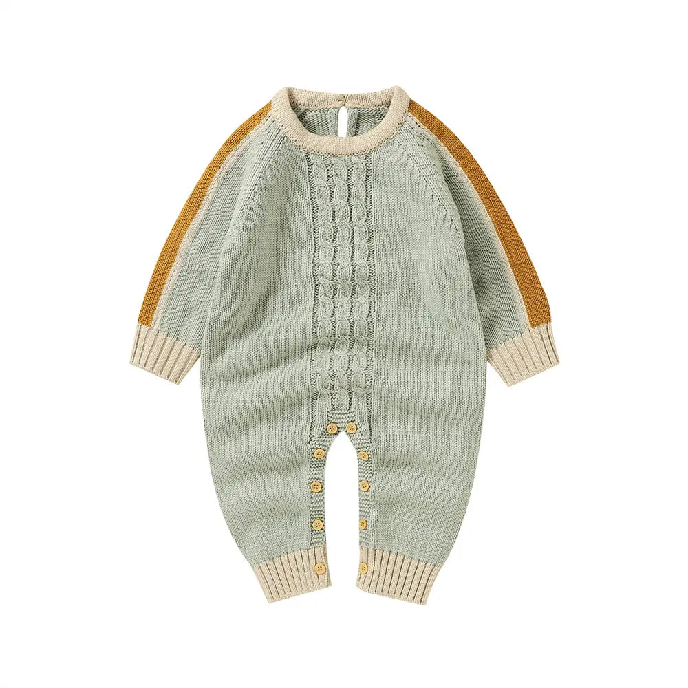 Baby One-piece Pullover Toddler Warmth Sweater with Snap Button